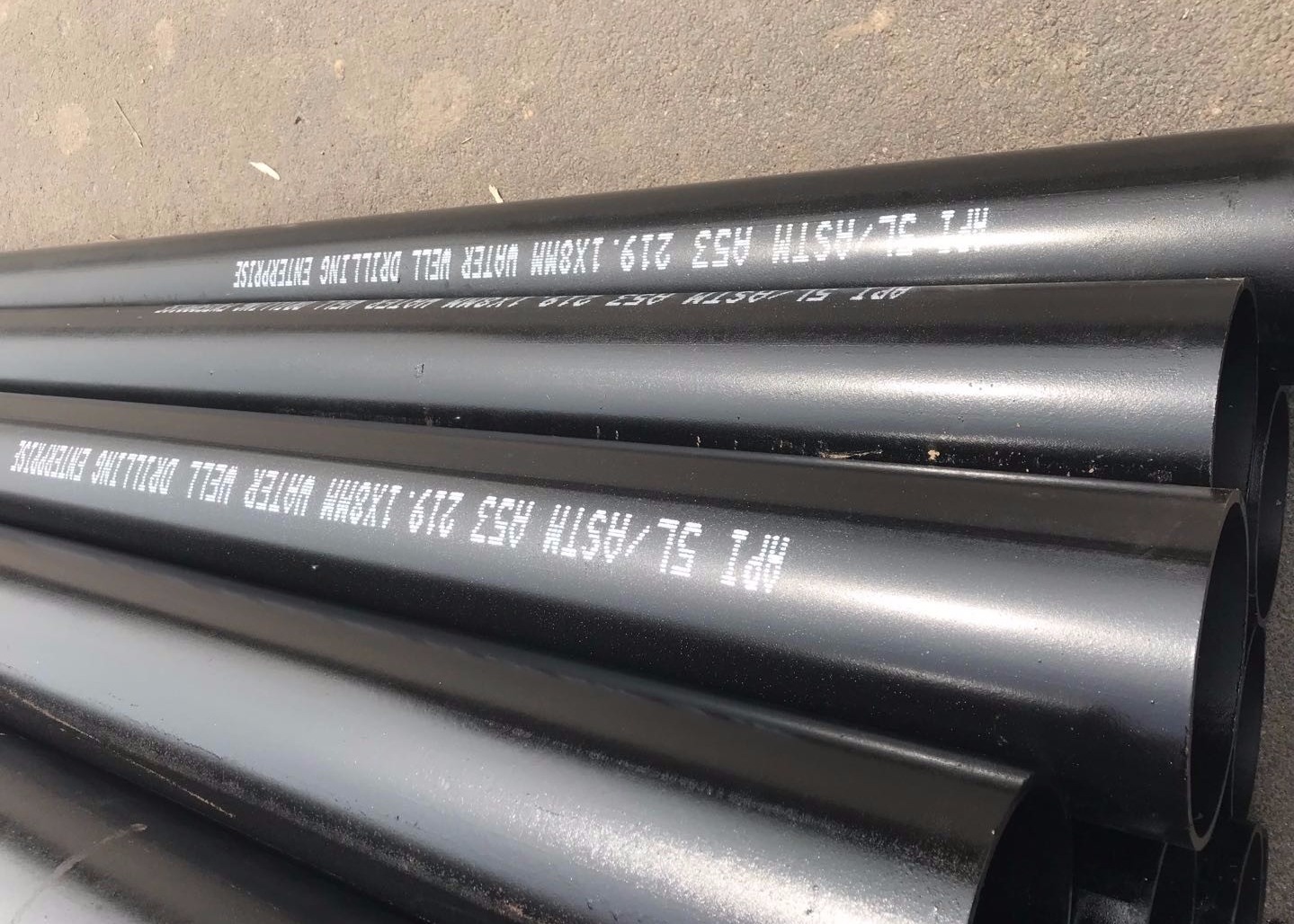 Anti Corrosive Coating API 5L X60 X65 PSL1 ERW Line Pipe