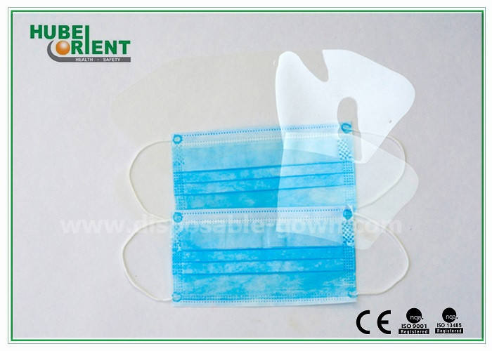 OEM 2 Ply 3 Ply Nonwoven Surgical Face Mask With Anti Fog Visor