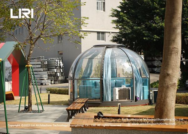 Diameter 3.5m Crystal Dome House Tent PC Round Shape Ourtdoor Event Activity