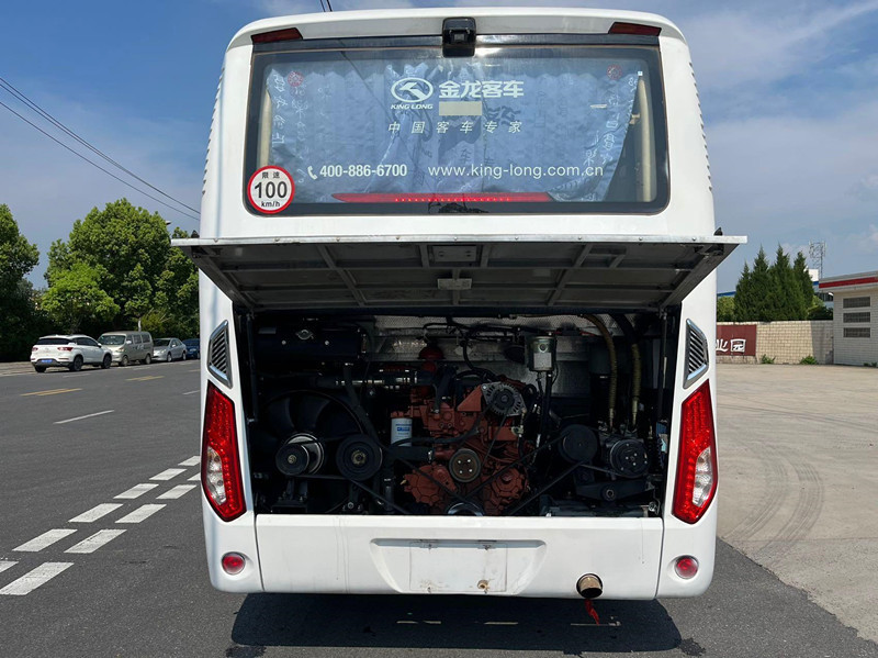 34 Seats 2018 Year Used Coach Bus Kinglong XMQ6802 LHD Steering For Transportation