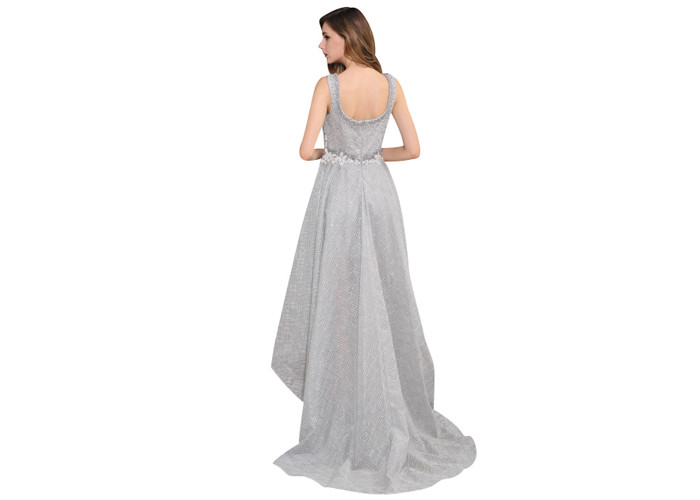 Beading Sequin Vintage Middle Eastern Evening Dresses Marroon Color Floor Length