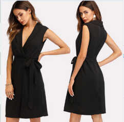 Elegant And Fashion Lady Work Dress