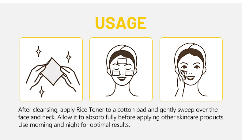77.8% Rice Toner Niacinamide Brightening Face Moisturizer Hydrating Soothing Glow Skin Face Toner for Sensitive Skin