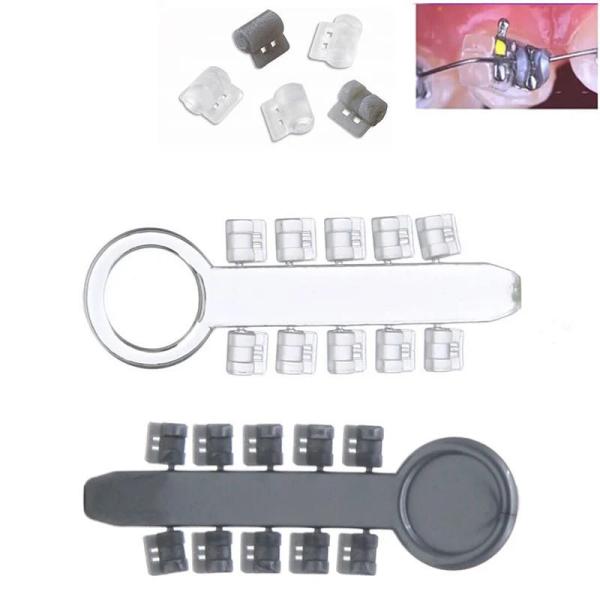 Clear/Gray Rotating Wedge - Essential Orthodontic Supplies for Orthodontic Kits