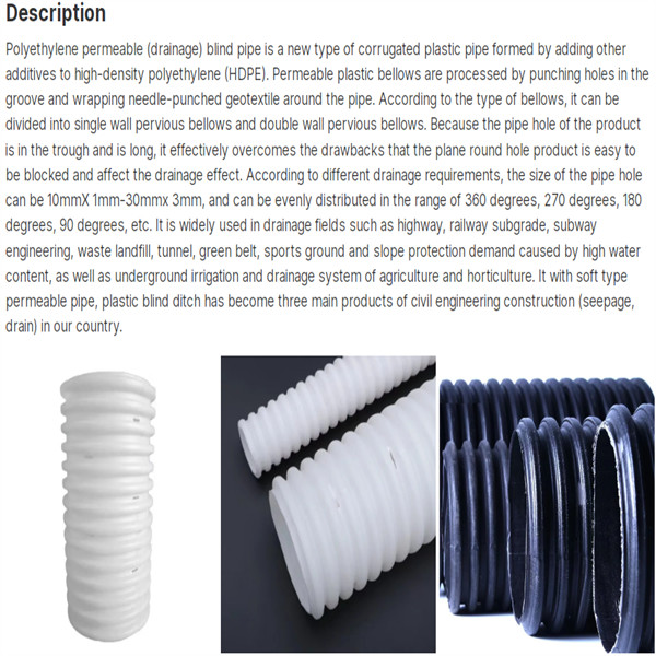 Low density Double Wall Corrugated Pipe Machinery 50-160mm HDPE Pipe Extrusion Machine