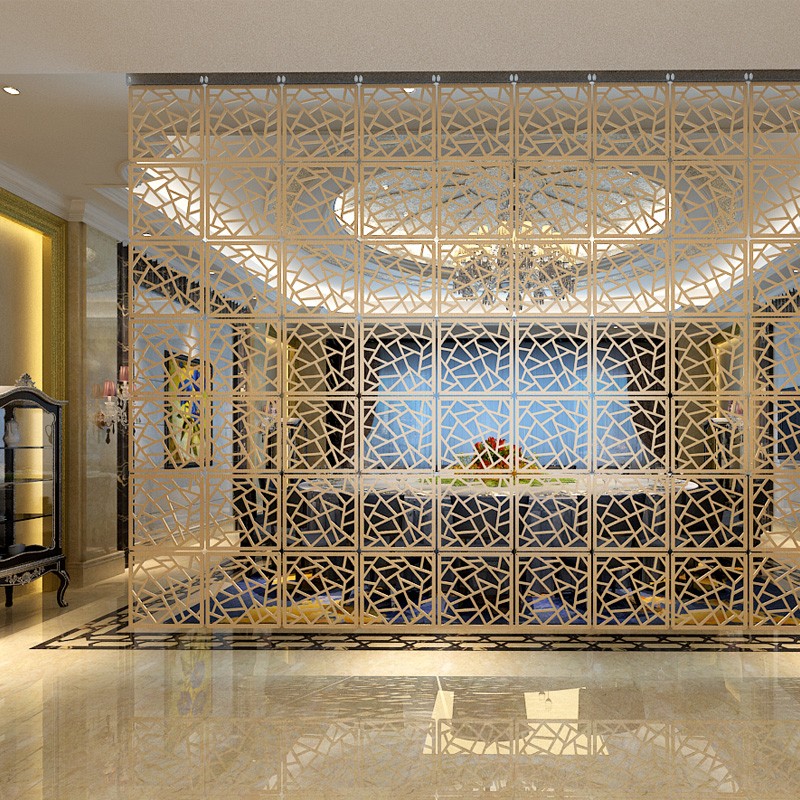 Modern Stainless Steel Partition Europe Laser Cut Divider Panels