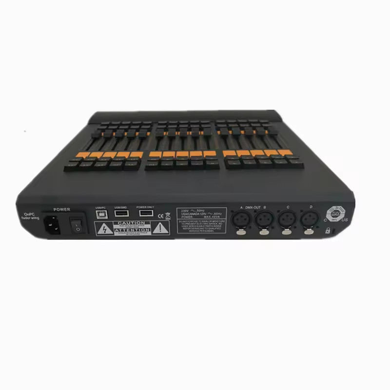 Dmx512 MA OnPC Fader Wing Stage Light Controller With Flight Case