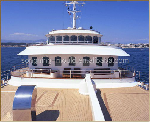 Skidproof Marine Teak Decking Floor Material with Waterproof and Sanding Features
