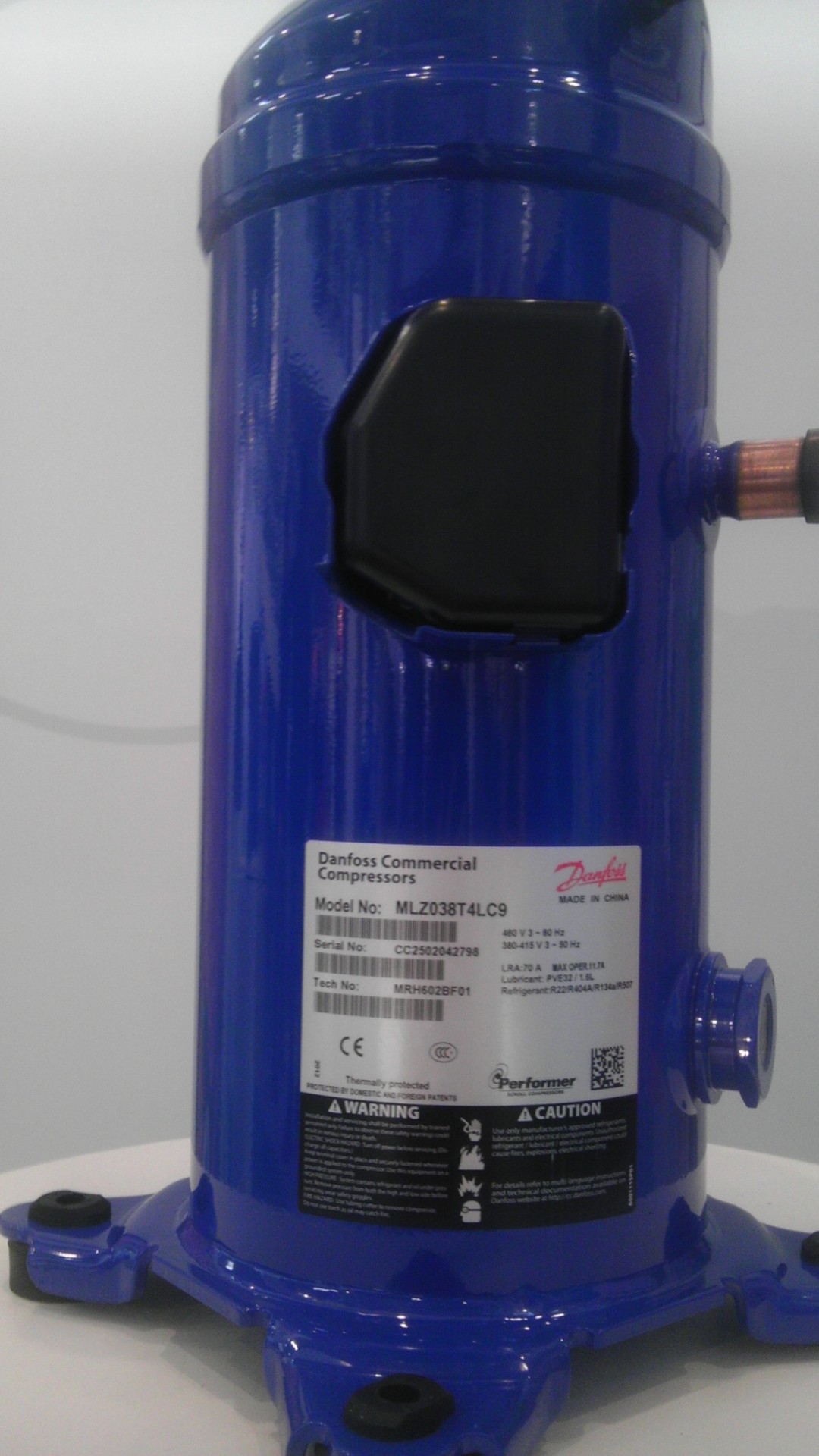 25HP Commerical Refrigeration Scorll Compressor SY300A4CBE 380-460V/3/50~60Hz