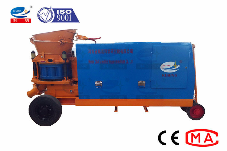 Diesel Concrete Shotcrete Equipment Dry Concrete Spray Machine For Tunnel