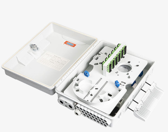 Optical Fiber Distribution Box FTTH Outdoor Use 24F Access Terminal Box IP65