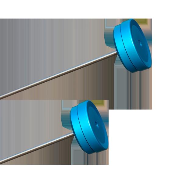Quality 1.8m Water Pipeline Leak Detector Stick Aluminum Alloy Probe for sale