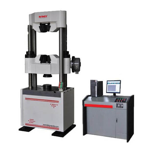 60 Ton Servo Hydraulic Fatigue Testing Machine Worm Gear Drive with Low Noise