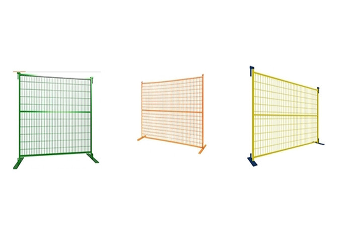 Canada Standard Temporary Construction Fence Outdoor Low Carbon Iron Wire
