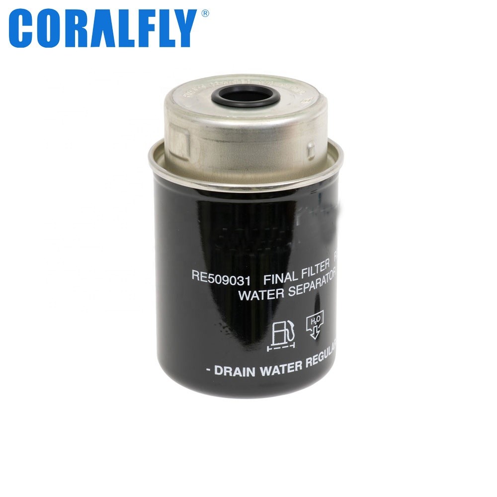 CORALFLY RE509031 Diesel Water Separator Fuel Filter 3 Micron