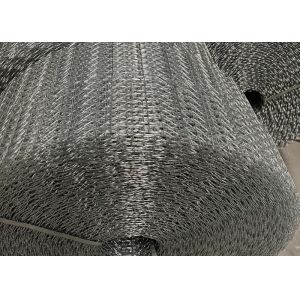  Width 190.5mm Galvanized Pipeline Coating 10Lines Wire Welded Metal Mesh For Offshore Gas Pipeline Manufactures