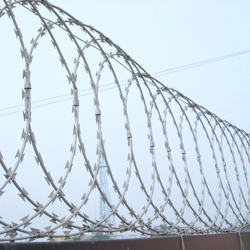 razor barbed wire barbed wire with blades razor wire coil