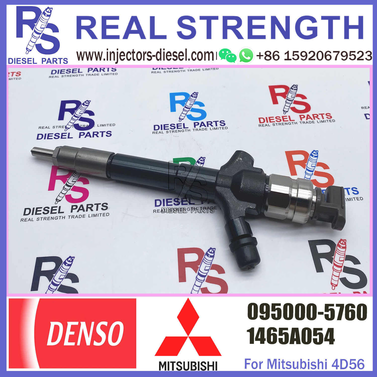 Diesel Fuel Injector 095000-5760 095000-6230 Common Rail Injector 095000-5760 with High Performance
