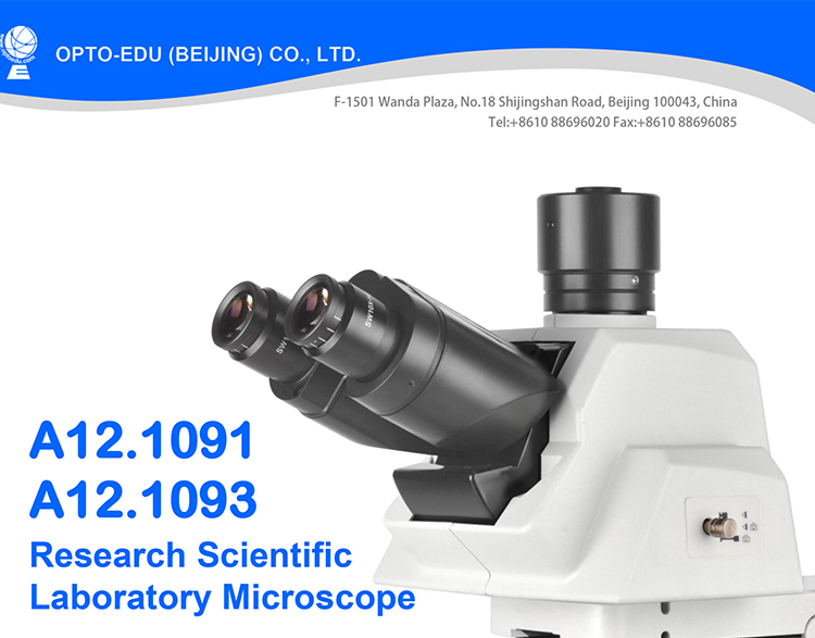 OPTO-EDU A12.1091-H Manual Research 25mm Science Lab Microscope
