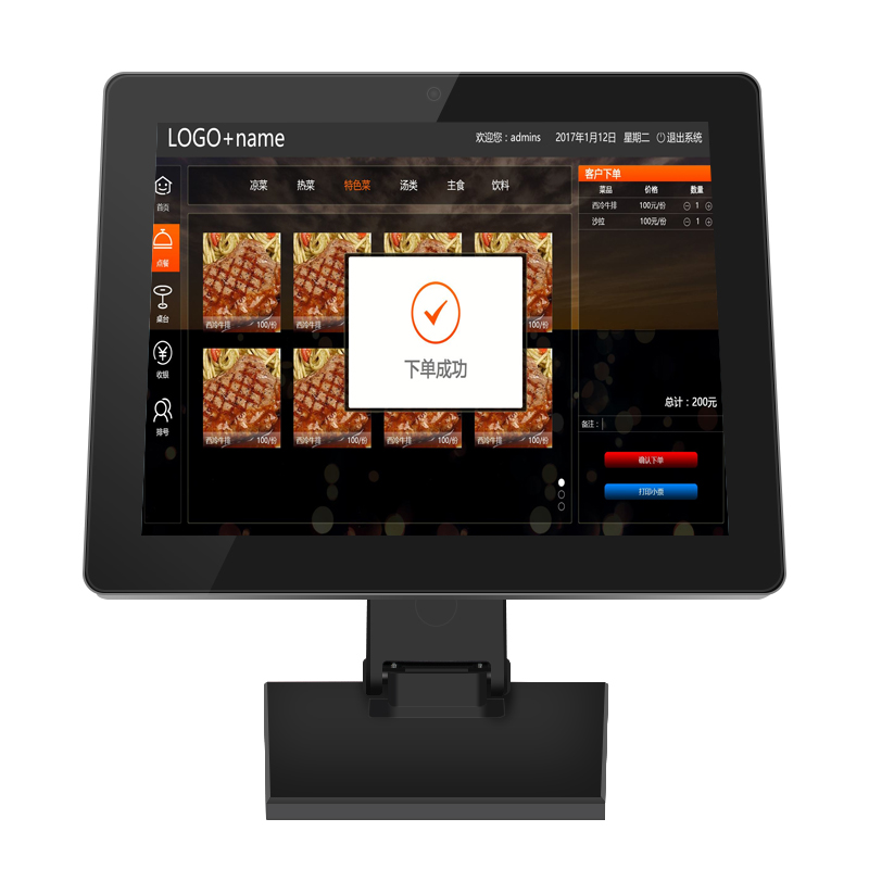 1280x800 All In One Pc 15 Inch Touchscreen / Pos Android Tablet RK3188 Quad Core