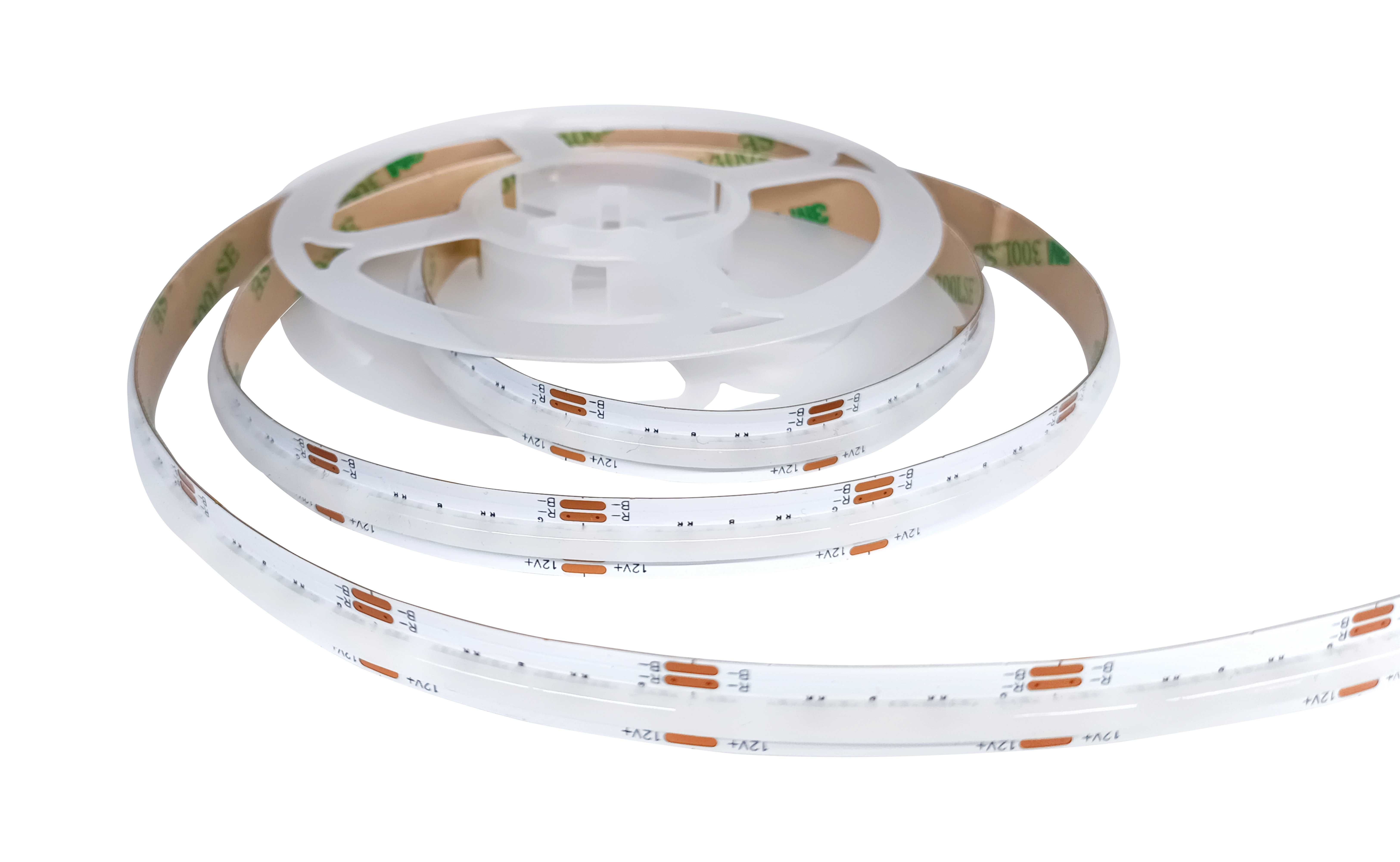 Phantom COB LED Strip Light Low Voltage Ultra Narrow Flexible Line Red Color