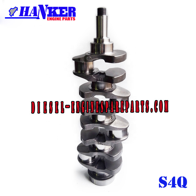 32C09-01010 Mitsubishi S4Q Engine Crankshaft Alloy / casting Material