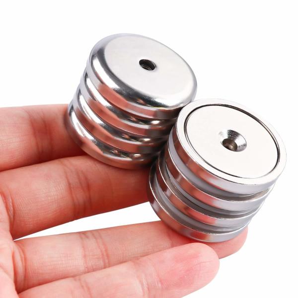 Customized Neodymium Pot Magnet with Strong Magnetic Force and ISO9001 2008