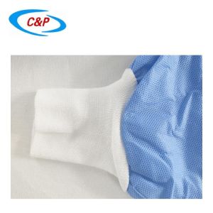 SMS Isolation Disposable Surgical Gown Level 3 With Knitted Cuff