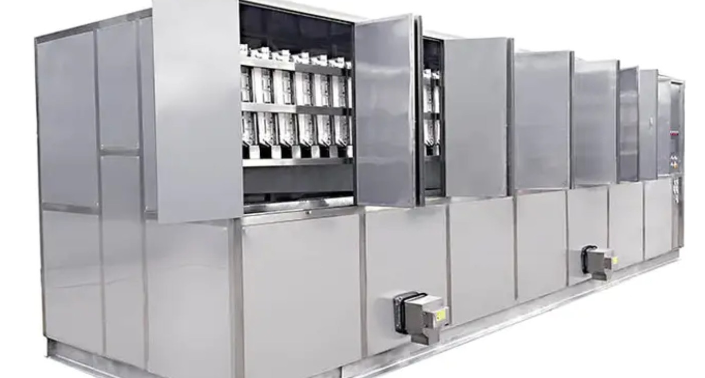 CV20000 20 Tons Per Day Ice Cube Maker Plant Fully Adopted SUS304 Stainless Steel