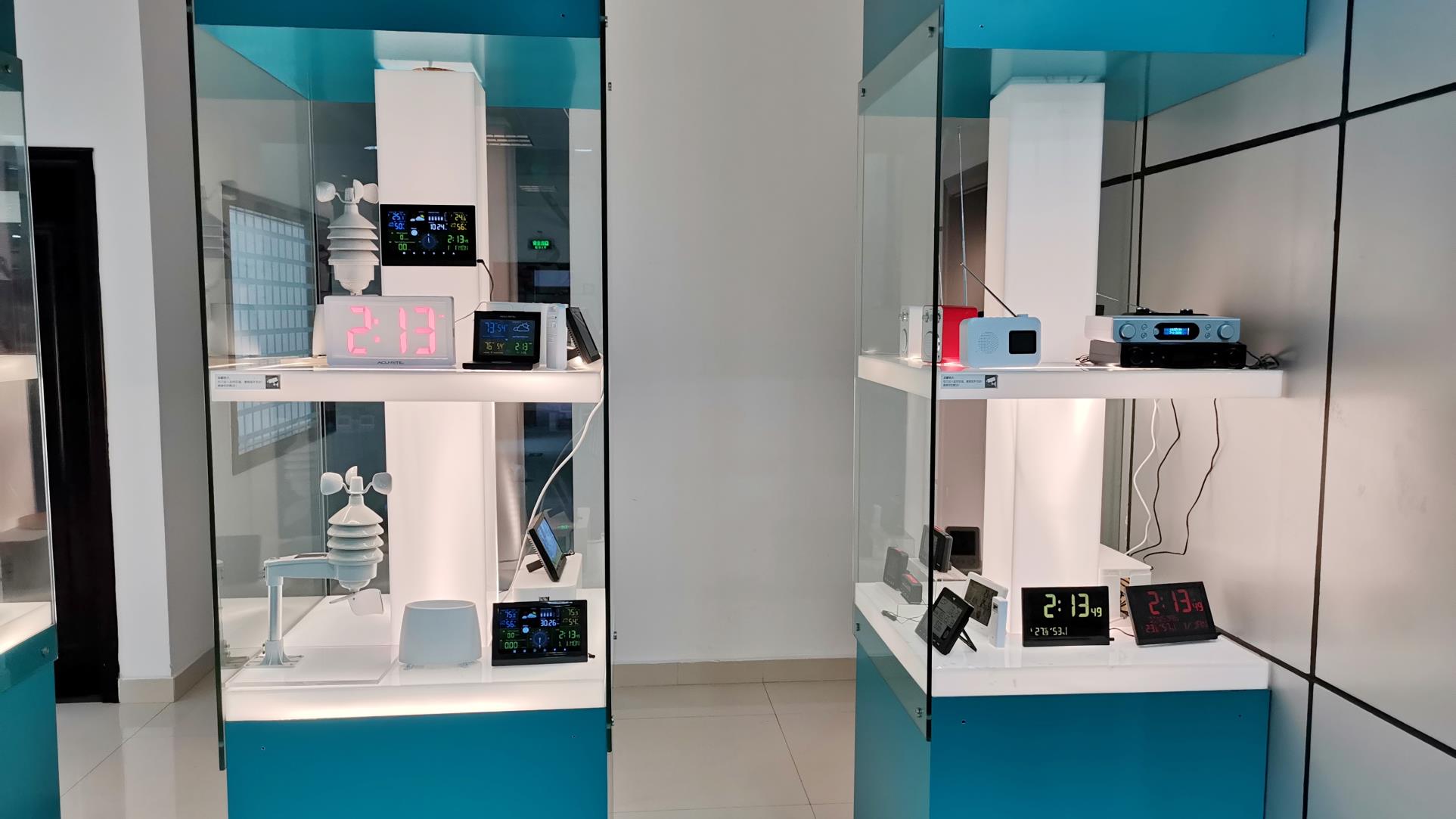 Temperature Humidity Measurement Home Wireless Sensors Desk Weather Station Customized