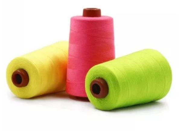 38S/2 Poly Core Spun Sewing Thread Colorful For Cloth / Bag / Leather Products