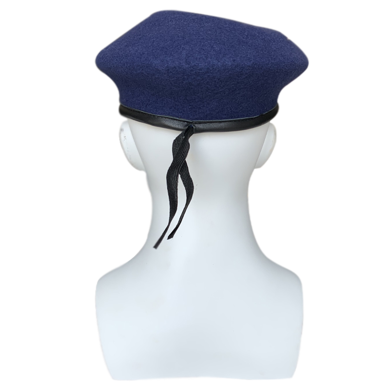 Stylish Red Beret Cap with Adjustable Size 0.2kg/pc Universal Size 56-60cm Wool