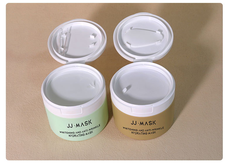 200g PP Scrub Mud Film Container Refillable Cosmetic Jars For Skin Care Cream Skincare Products Volume 250g/200g