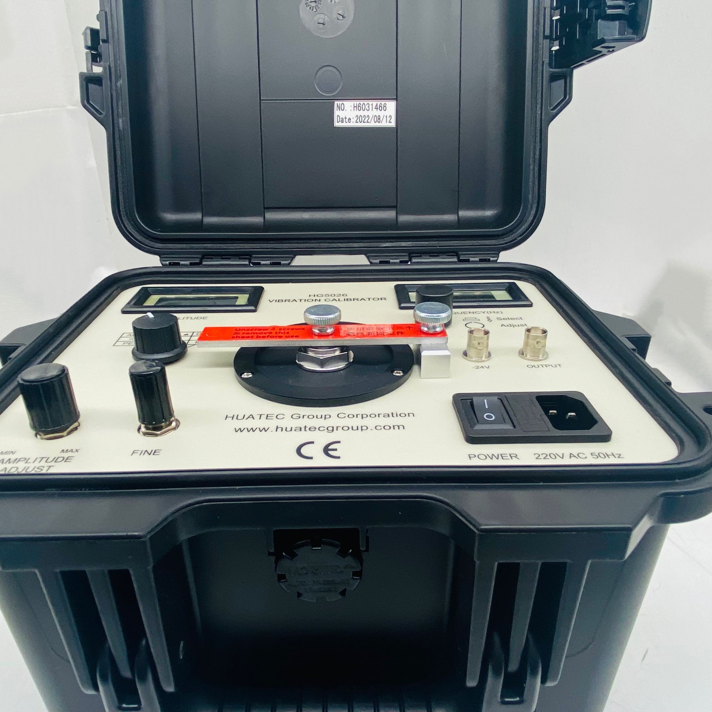 HG-5026 Standard Transducer Vibration Head In One Vibration Calibrator With Sine Signal Generator