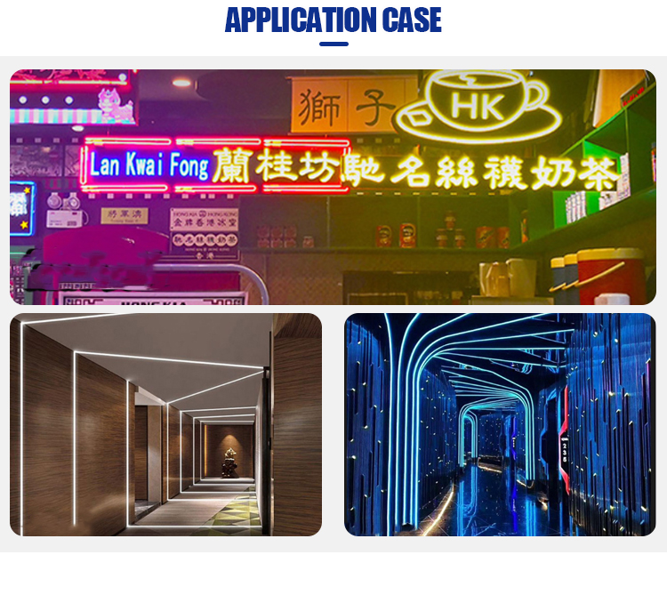 High Voltage Brightness Flexible Bande Luces Tape Led Strip Lights with Custom Size PVC