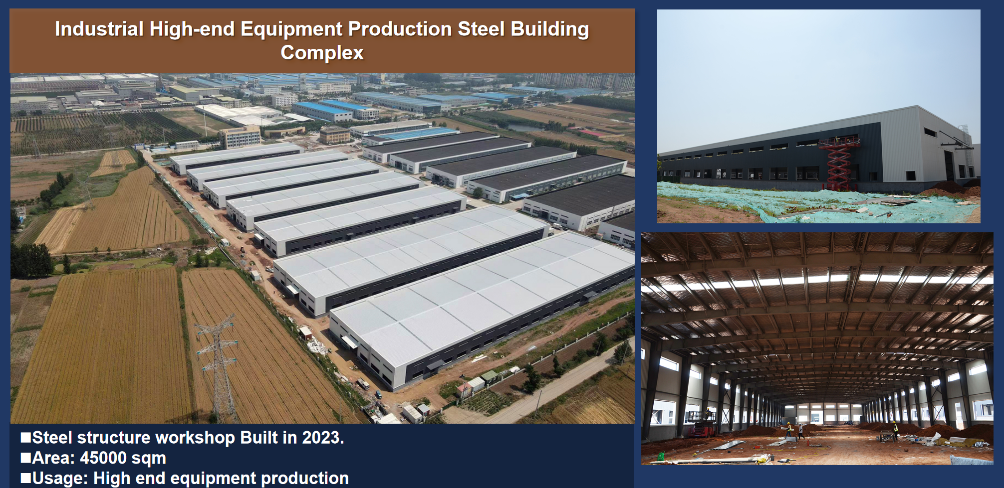 Pre Engineerd Steel Structure Factory Building Plant Warehouse Solution