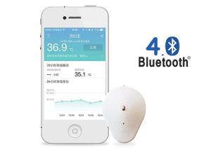  ALARM Bluetooth Smart Thermometer Connected with mobile app Manufactures