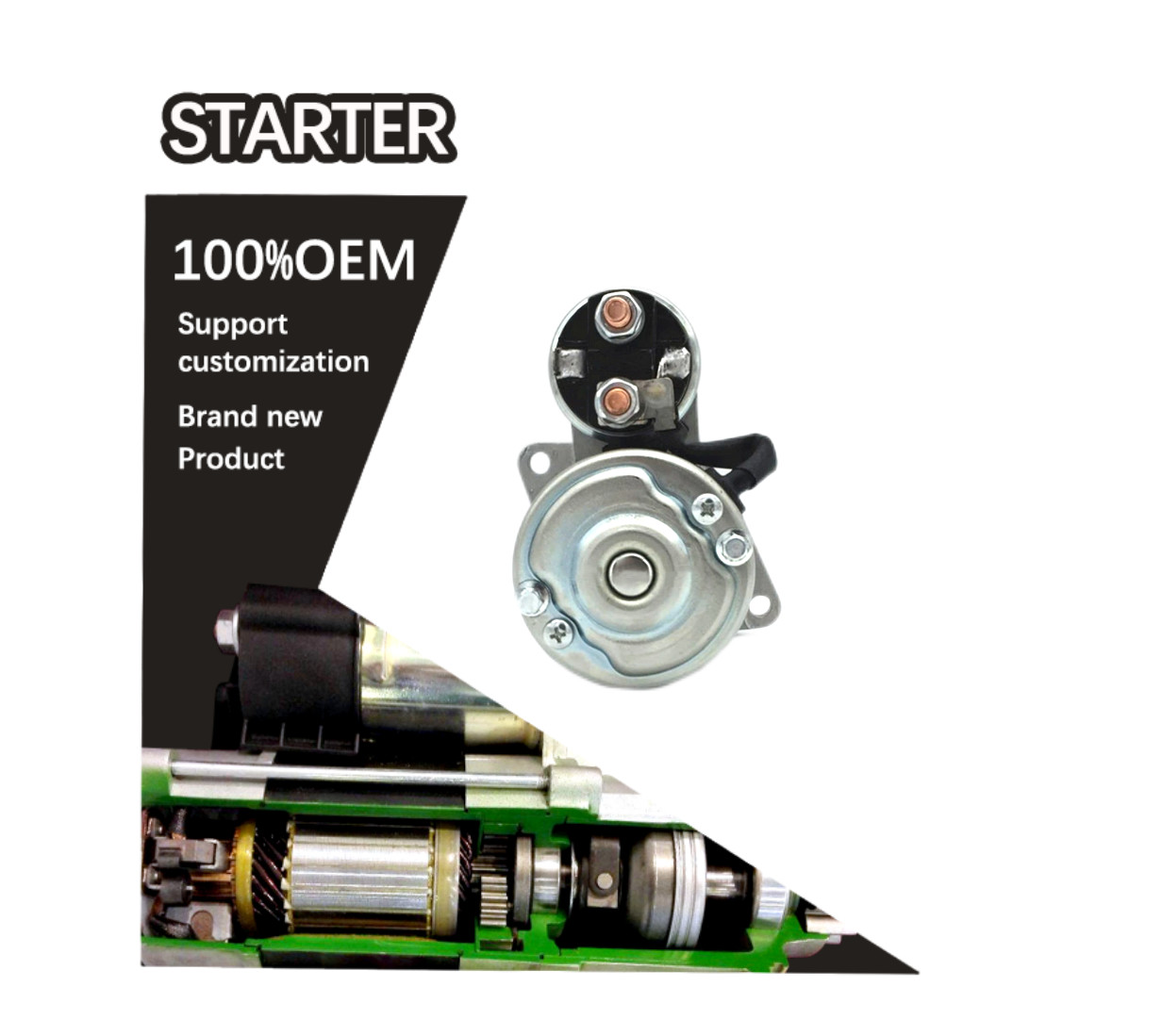 12V 8T CW STARTER 16853-63010, 16853-63011,16853-63012,16853-63014,1G023-63012,67980-31150,67980-31152,6A320-59213