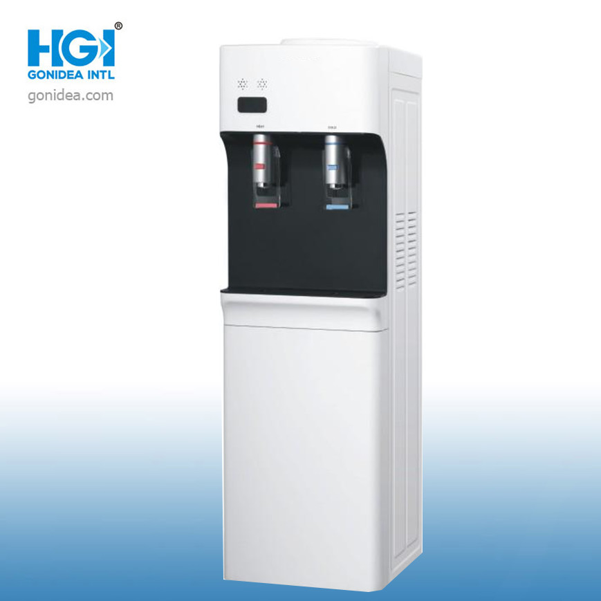 Stainless Steel Bottom Load Tanks Two Tap Water Dispenser Navy