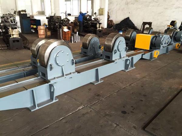 Steel Bed 200 Ton Pipe Welding Rotator Tank Turning Rolls Wireless Control With