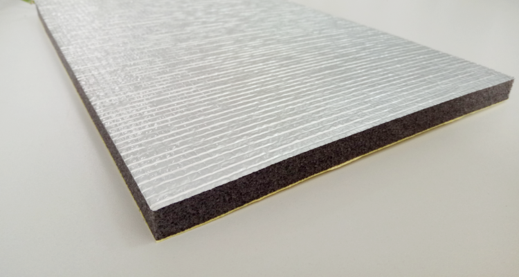 White / Silver Acoustic Foam Insulation Xpe Foam Material
