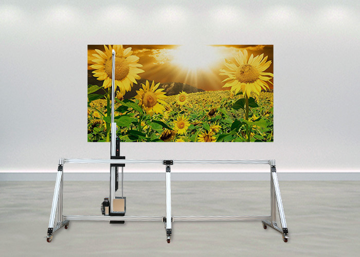 High Resolution Popular 3D Background Wall Printing Machine On Paper Wood Ceramic
