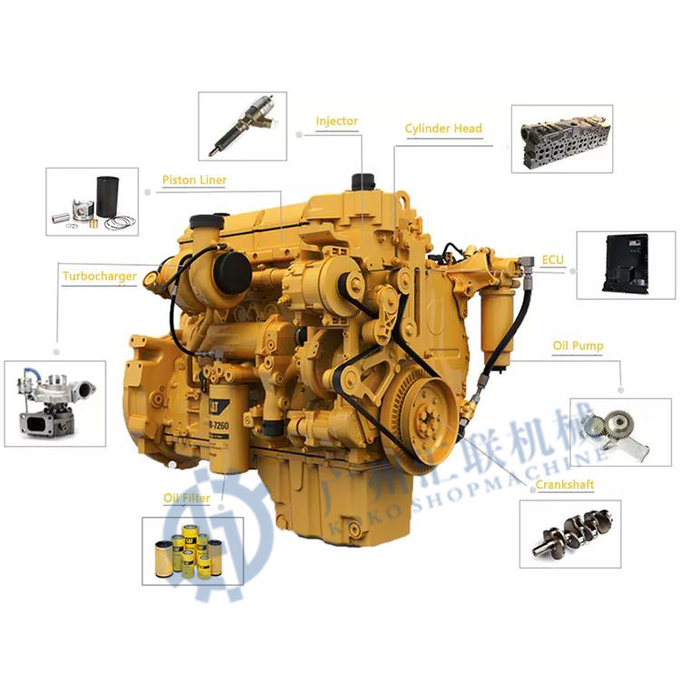 Excavator 6251 71 1121 Small Diesel Engine Fuel Injection Transfer Pump Parts