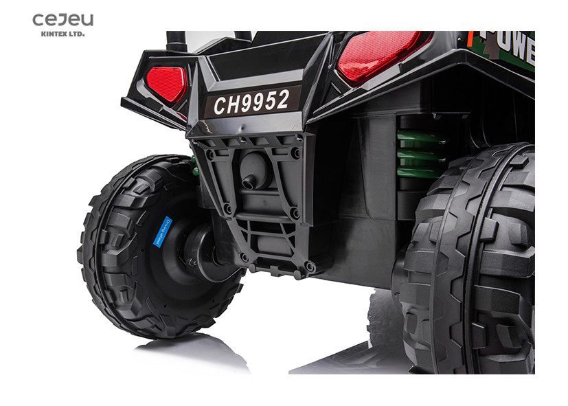 Pink Kids Electric UTV Dual Drive Kid Size Music And Horn Sound