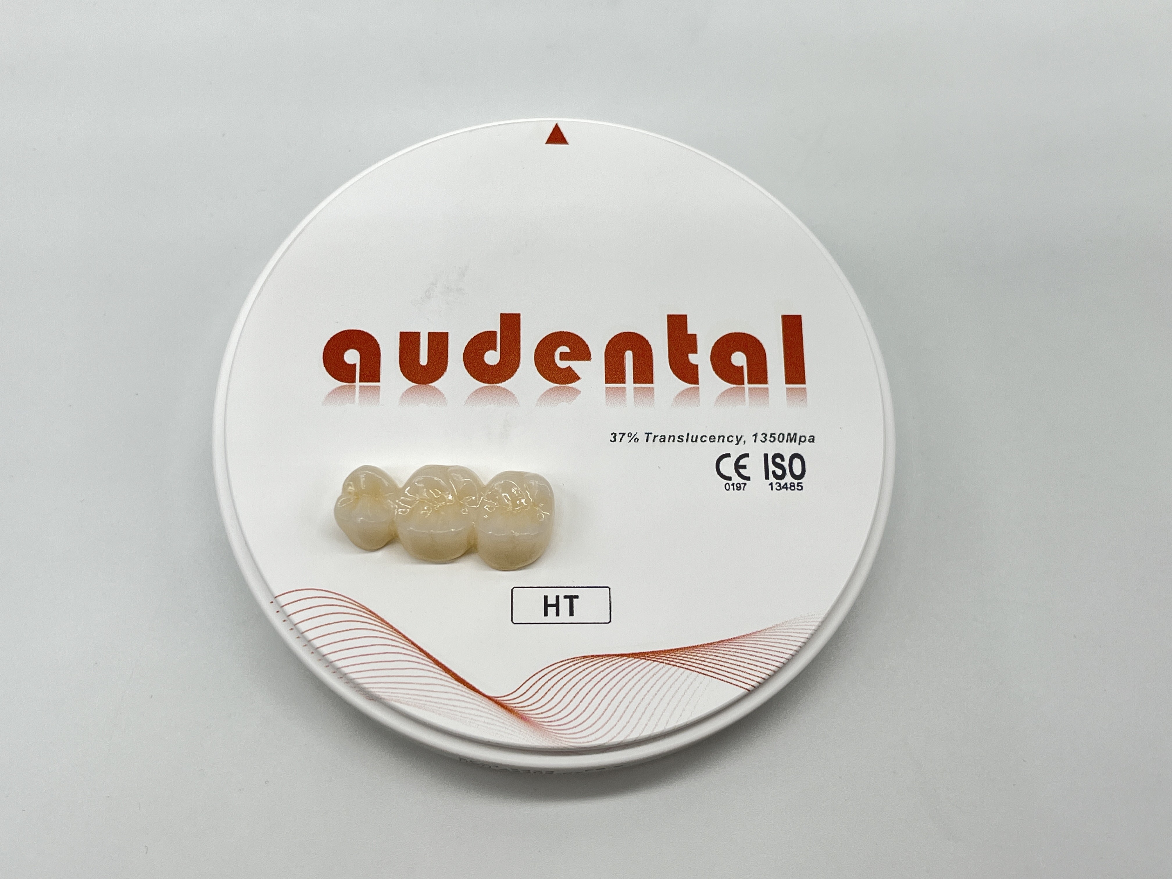 HT White 16 Liquid Colors Dental Zirconia Block with Carbon Box Package