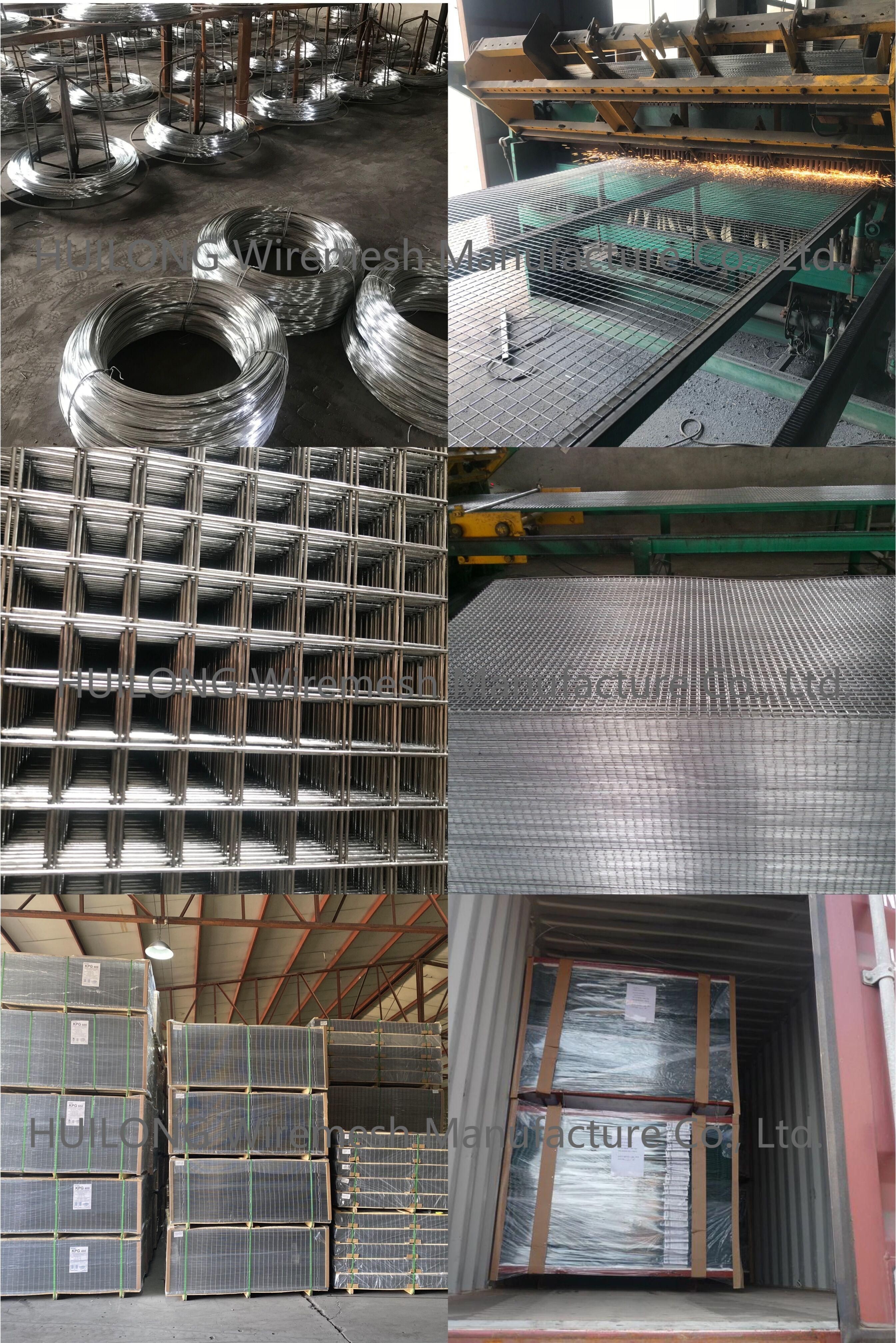 50mm X 50mm X 3mm Reinforce Wall Galvanized Welded Wire Mesh Panel/Floor Heating Mesh For Construction