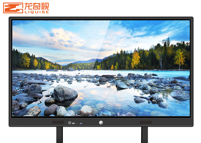  Dual System Flat Electronic Touch Screen Blackboard For Teaching Manufactures