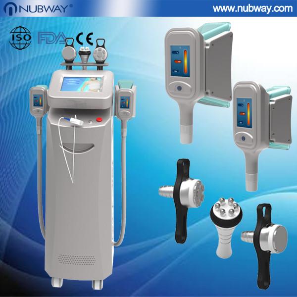 Quality 4 handles fat freezing cryolipolysis machine for fat reduction for sale