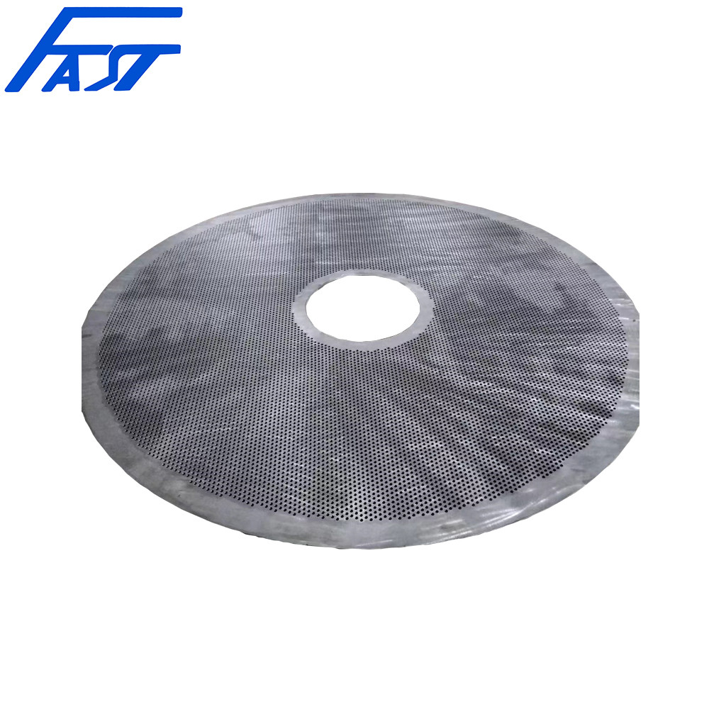 Stainless Steel Sieve Plate Filter Plate for Pulping Line Pulper