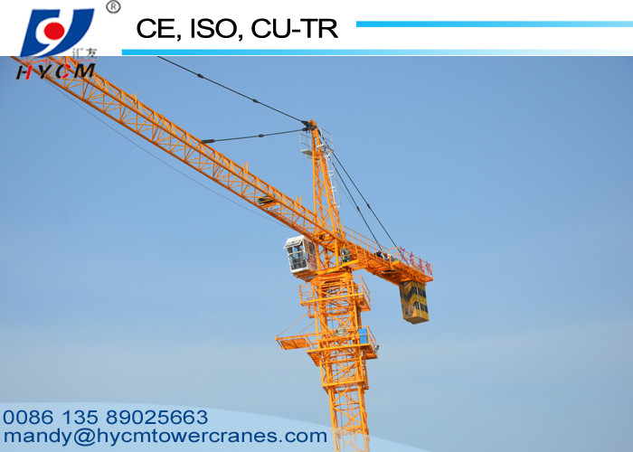China Popular 56m Jib 6tons QTZ63-5610 Tower Crane Hot Selling from Manufacturer